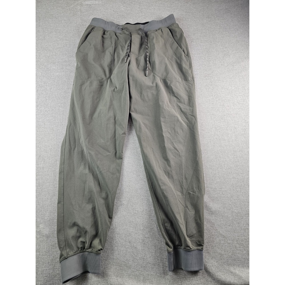 Lululemon ABC Jogger Mens Medium Green Regular Warpstreme Everyday Performance